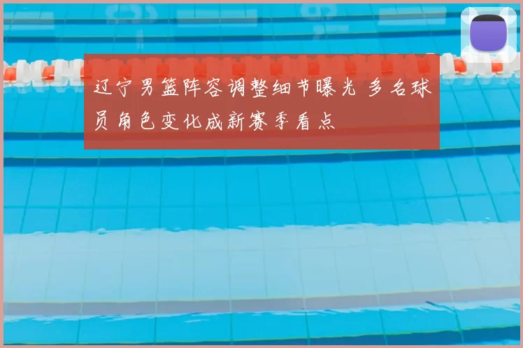 辽宁男篮阵容调整细节曝光 多名球员角色变化成新赛季看点